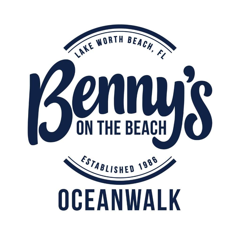 Benny On The Beach Ocean Walk Logo
